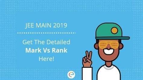 JEE Main Marks Vs Rank 2023: Predict JEE Rank Using Marks | Marks ...