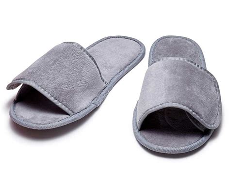 Terry Slippers with Velcro Closure Velcro Shoes, Slide Slipper, Terry ...