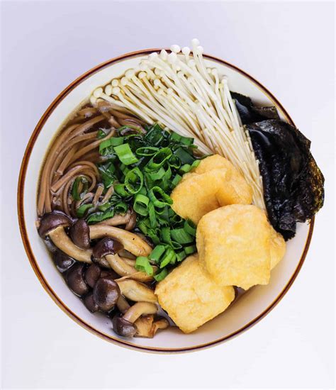 Best Vegan Mushroom Soba Ramen