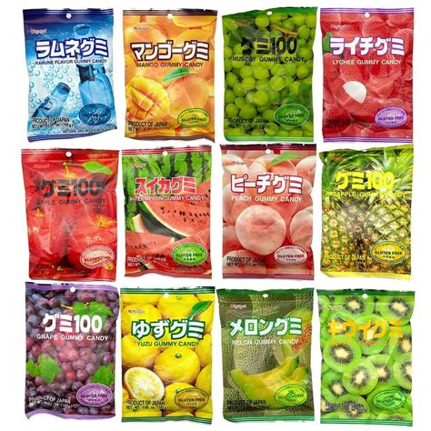 Kasugai Japan Fruity jelly Gummy Candy, 12 flavors available: Seller's ...