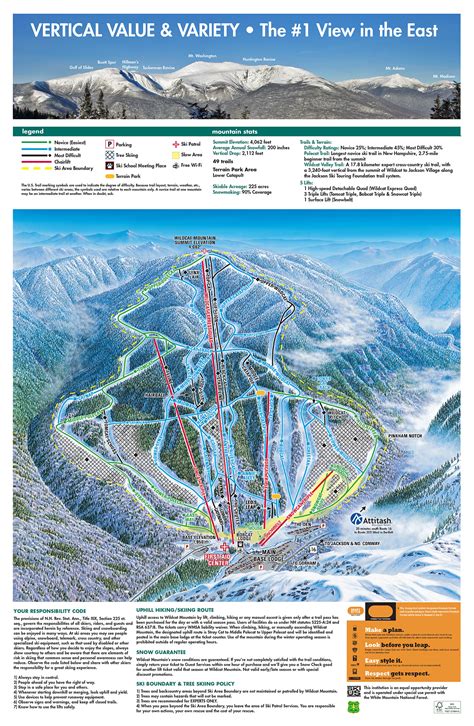 Wildcat Mountain Trail Map | OnTheSnow