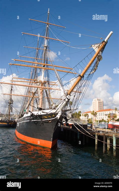 Star of India San Diego Maritime Museum San Diego California Stock Photo - Alamy