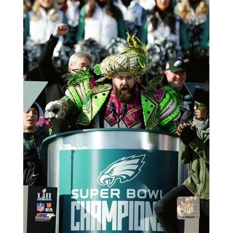 Jason Kelce Super Bowl LII Parade Photo Print (20 x 24) - Walmart.com - Walmart.com