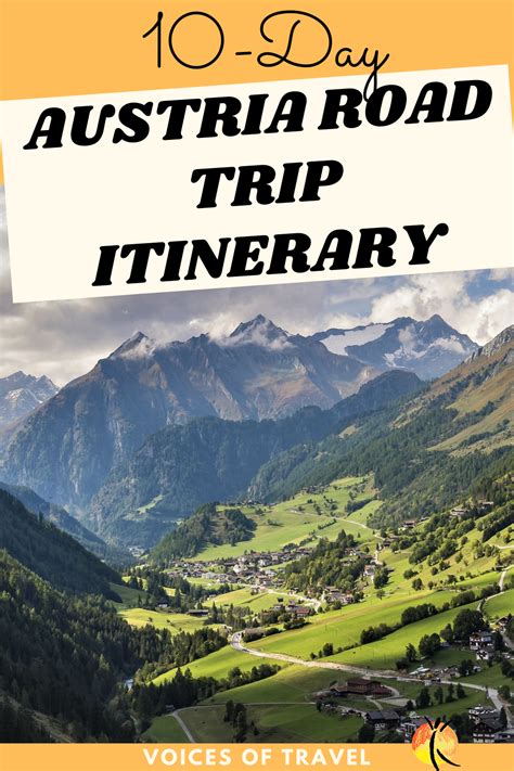 Austria itinerary 10 day austria road trip itinerary – Artofit