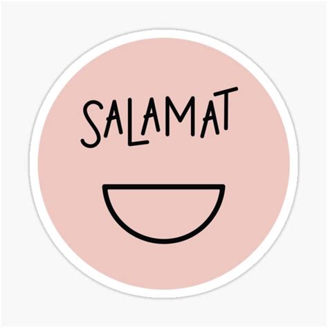 "Salamat - Hashtagalog" Sticker for Sale by tvedua | Redbubble