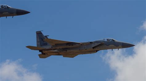 DVIDS - Images - Oregon Air National Guard F-15s perform flyby in McMinnville, Ore. [Image 18 of 87]