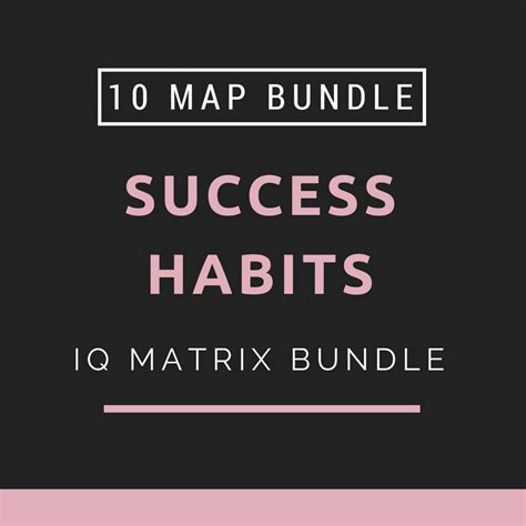 Success Habits Bundle | IQ Matrix Store