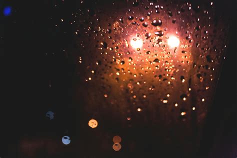 Free stock photo of after the rain, glass window, lights