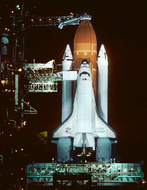 Space Shuttle Challenger - The Night Before The Fatal Accident | Boston Photographer Stanley Rowin