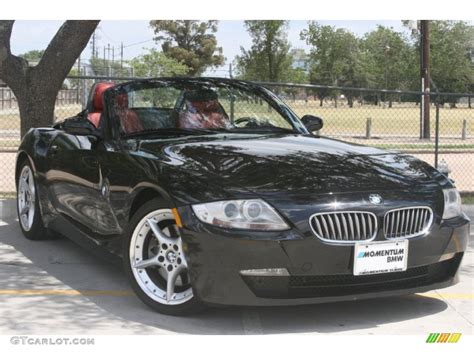 2007 Jet Black BMW Z4 3.0si Roadster #49950510 | GTCarLot.com - Car ...