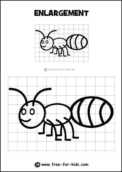 Grid Drawing Worksheets Pdf at PaintingValley.com | Explore collection ...