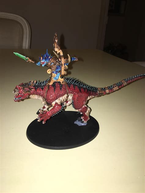 Saurus Oldblood On Carnosaur. Almost finished :) C&C appreciated thanks ...