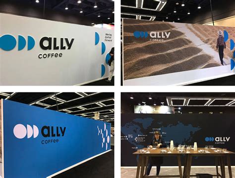 Brand New: New Logo and Identity for Ally Coffee