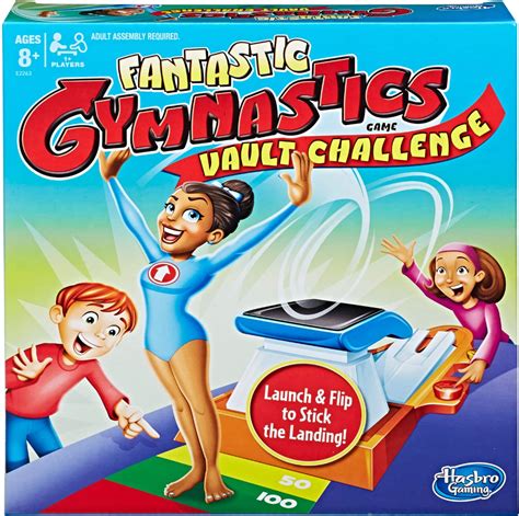 Hasbro Games - Fantastic Gymnastics Vault Challenge Game 630509651320 ...