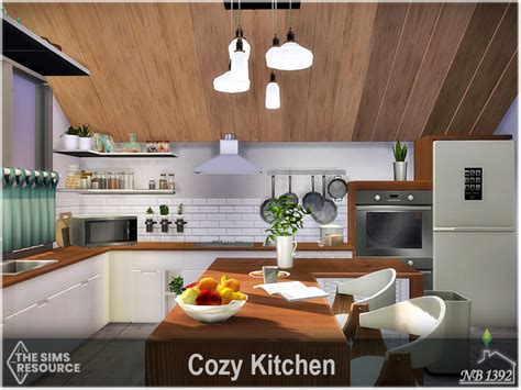 The Sims Resource - Cozy Kitchen (CC only TSR)