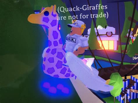 I MADE A MEGA NEON GIRAFFE : r/adoptmeroblox