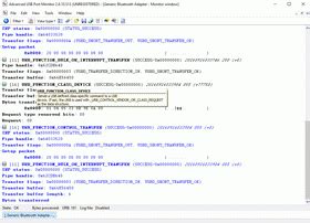 Advanced USB Port Monitor is USB bus, USB device and protocol analyzer software.