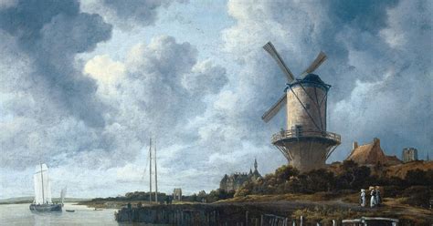 The World According to Art: Jacob van Ruysdael: The Mill at Wijk-bij ...