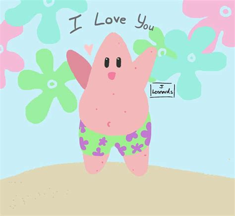 Patrick loves you (fanart) merf_master - Illustrations ART street