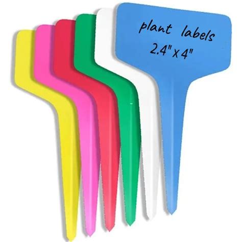 500pcs 4 Inch Plastic Plant Labels Nursery Garden Tags Cuttings Pot 【94 ...