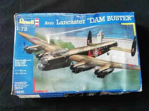 REVELL AVRO LANCASTER bomber dambuster 1:72 vintage model kit 04630 £9. ...