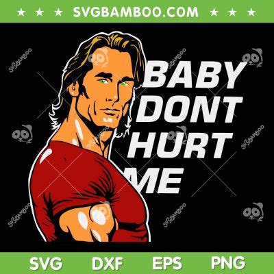 Baby Don't Hurt Me Meme SVG PNG