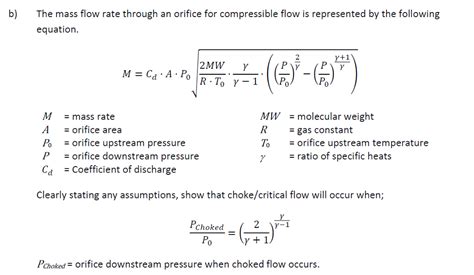 Mass Flow Rate Equation Compressible - Tessshebaylo