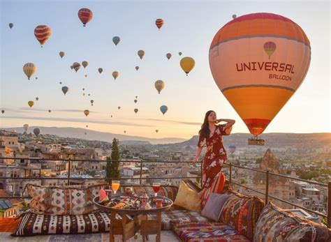 Hotels With The Best View Of The Balloons In Cappadocia | Luxsphere Capadocia, Cave Hotel, Beste ...