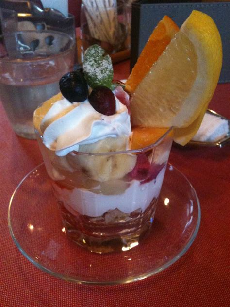 Fruit sundae from Prima Vera | Food, Beautiful food, Delicious