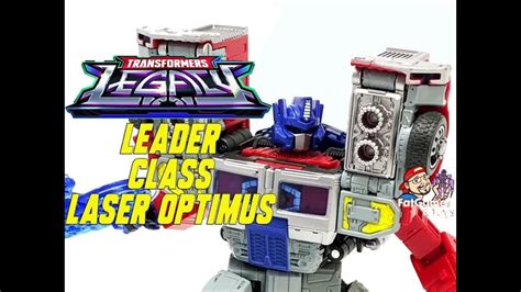 ⚠️🚚[NOVIDADE!] Transformers Legacy Leader Class Laser Optimus Prime Review