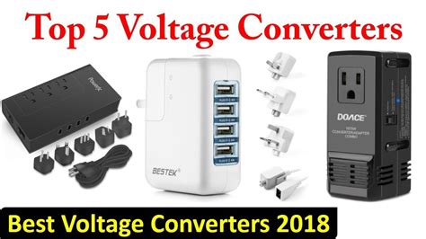 Top 5 Voltage Converters | Best Voltage Converters Review - YouTube