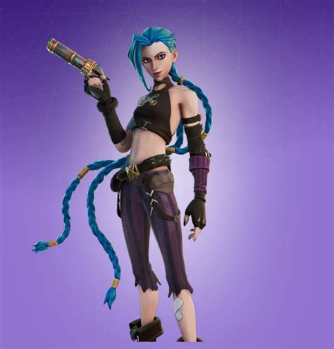 Fortnite Arcane Jinx Skin - Character, PNG, Images - Pro Game Guides