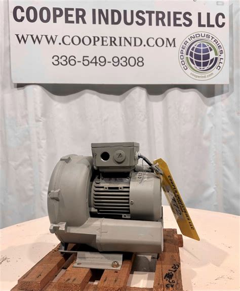 ITEM 2772: SIEMENS REGEN BLOWER MODEL D-97615 UNUSED – Cooper ...