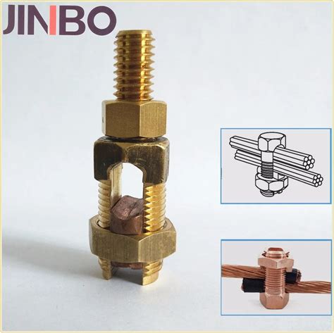 Copper Split Bolt Wire Connectors For Joining Electric Wire - Buy ...