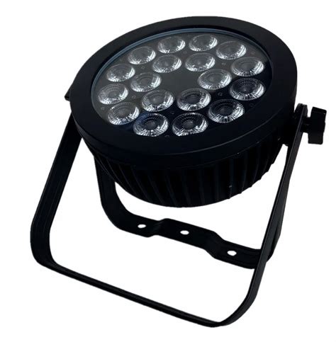 Waterproof Slim Led Par Light 18pcs 6ini Rgbwa+ Uv Led Flat Par 18w Led ...