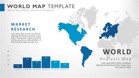 Smart World Map Infographics Powerpoint Template World Map Template | Porn Sex Picture