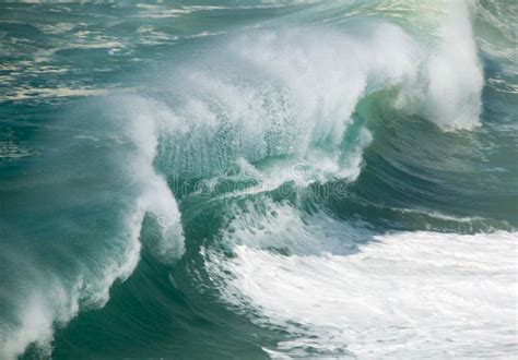 Big waves crashing stock photo. Image of beach, cyclone - 16162336