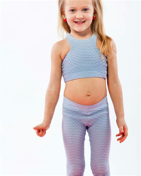 12 Colors of Girls Activewear Kids Yoga Pants Top and - Etsy