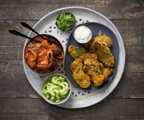 Lamb tikka with spicy eggplant - Cookidoo® – the official Thermomix® recipe platform