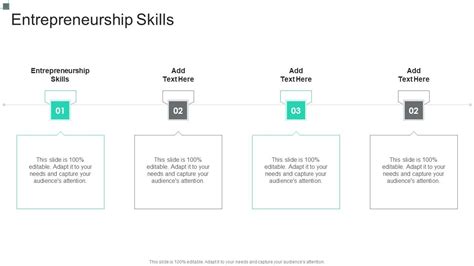 Entrepreneurship Skills In Powerpoint And Google Slides Cpb