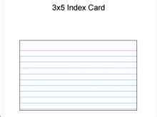 82 Free 3X5 Note Card Template For Word Templates for 3X5 Note Card ...