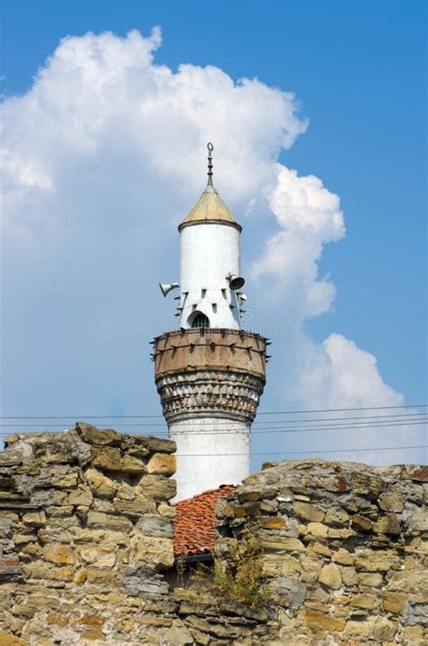 Arap Mosque in Novi Pazar, Serbia Stock Photo - Image of minaret ...