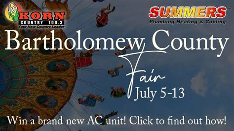 Bartholomew-County-Fair | KORN Country 100.3 | WYGB-FM Franklin, Indiana | Local News, Weather ...