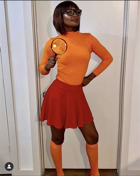 Pin by James Fraser on Black cosplayers | Cosplay woman, Velma halloween costume, Velma costume