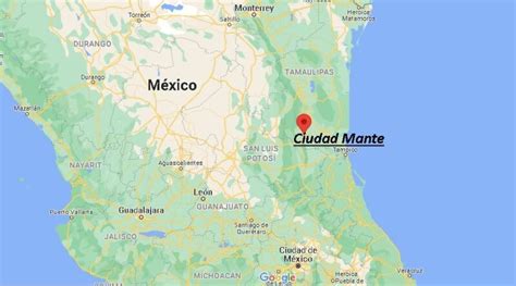 ¿Dónde está Ciudad Mante? Mapa Ciudad Mante - ¿Dónde está la ciudad?