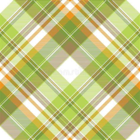 Green Plaid Fabric Texture Seamless Pattern Stock Vector - Illustration of britain, blanket ...