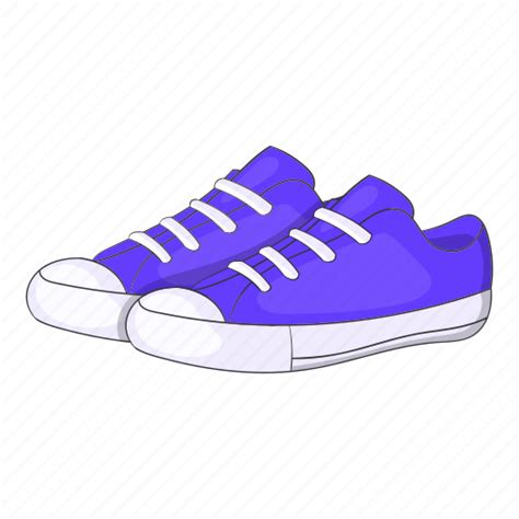 Cartoon, footwear, purple, shoe, sign, sneakers, womens icon - Download on Iconfinder