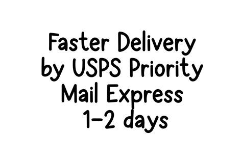 Faster Delivery by USPS Priority Mail Express 1-2 Days - Etsy