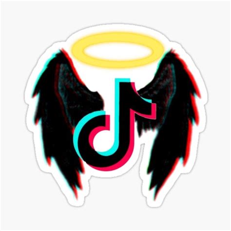 Tik Tok Logo Stickers | Redbubble