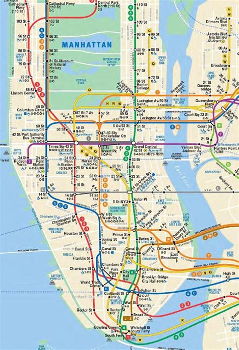 Ny Mta Subway Map – Map Vector